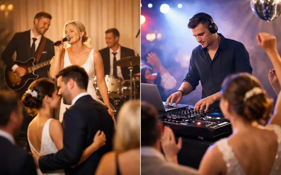 Liveband oder DJ Hochzeit - was passt besser?