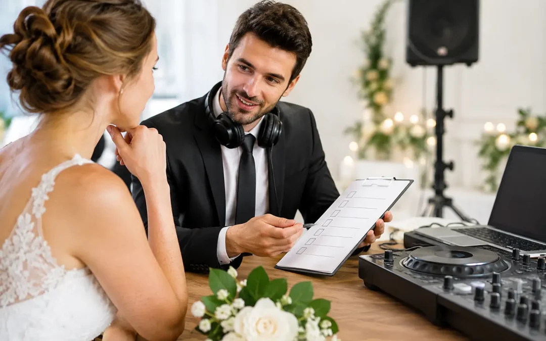 Checkliste DJ-Auswahl Hochzeit: 10 Punkte