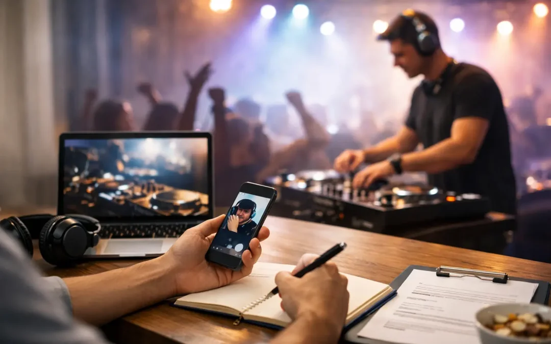 DJ-Buchungsprozess erklärt: So läuft er ab