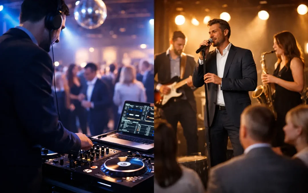 DJ oder Band für die Firmenfeier: Was passt?